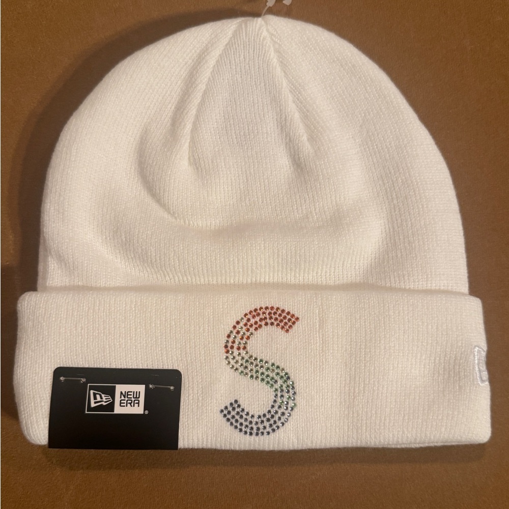 Supreme New Era Swarovski S Logo Beanie